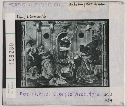 Vorschaubild Francesco di Giorgio Martini: Anbetung der Hirten. Siena, S. Domenico 